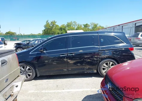 2015 Honda Odyssey Touring/Touring Elite from USA, damaged, VIN 5FNRL5H96FB065542